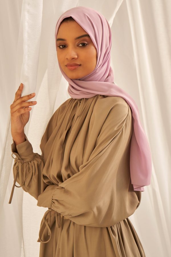 Everyday Chiffon Hijab - Dusty Lilac For Discount