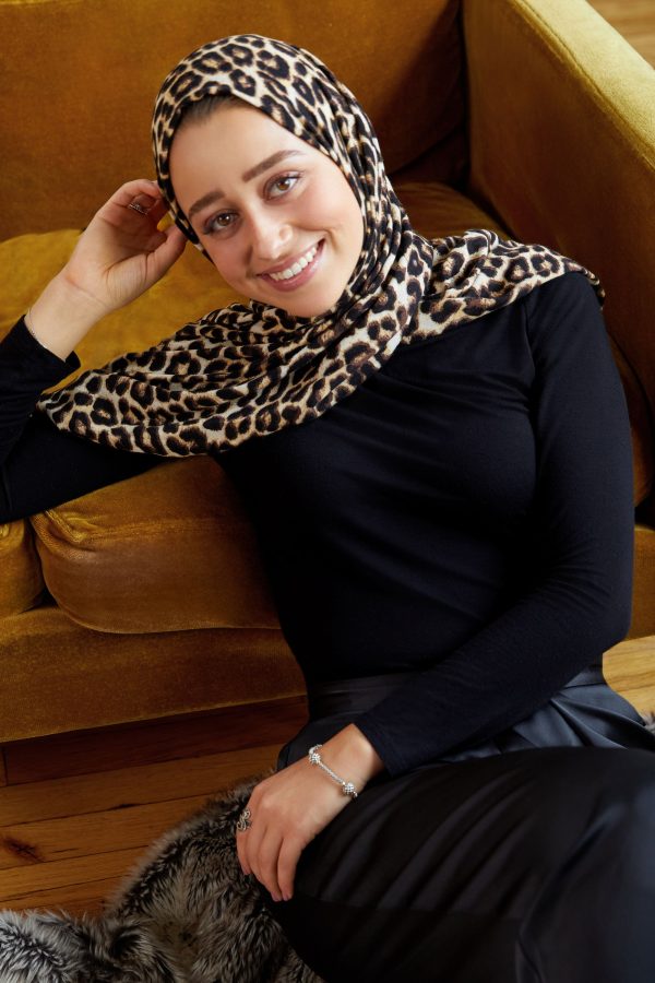 Fearless Leopard Hijab Online now