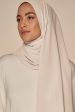 Everyday Chiffon Hijab - Pearl Hot on Sale