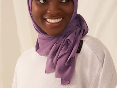 Everyday Chiffon Hijab - Fig Online Sale