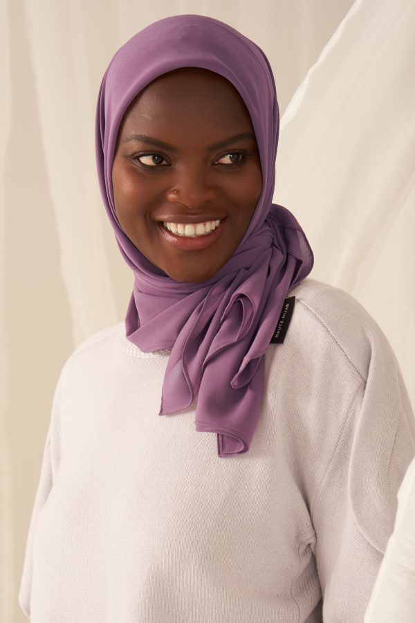 Everyday Chiffon Hijab - Fig Online Sale