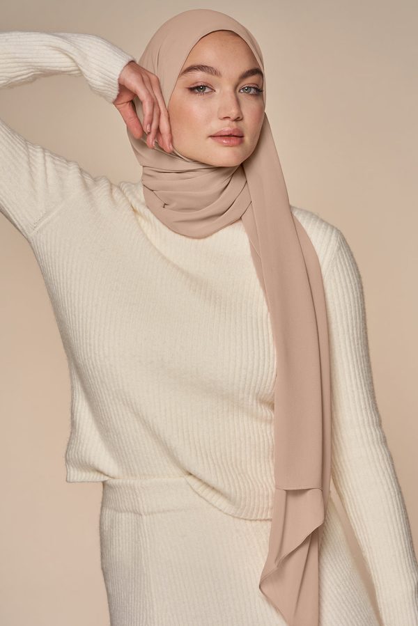 Everyday Chiffon Hijab - Blush Sale