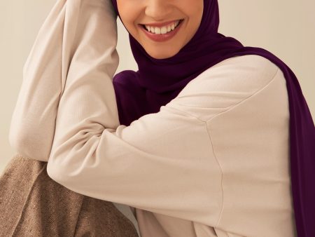 Everyday Chiffon Hijab - Plum Online