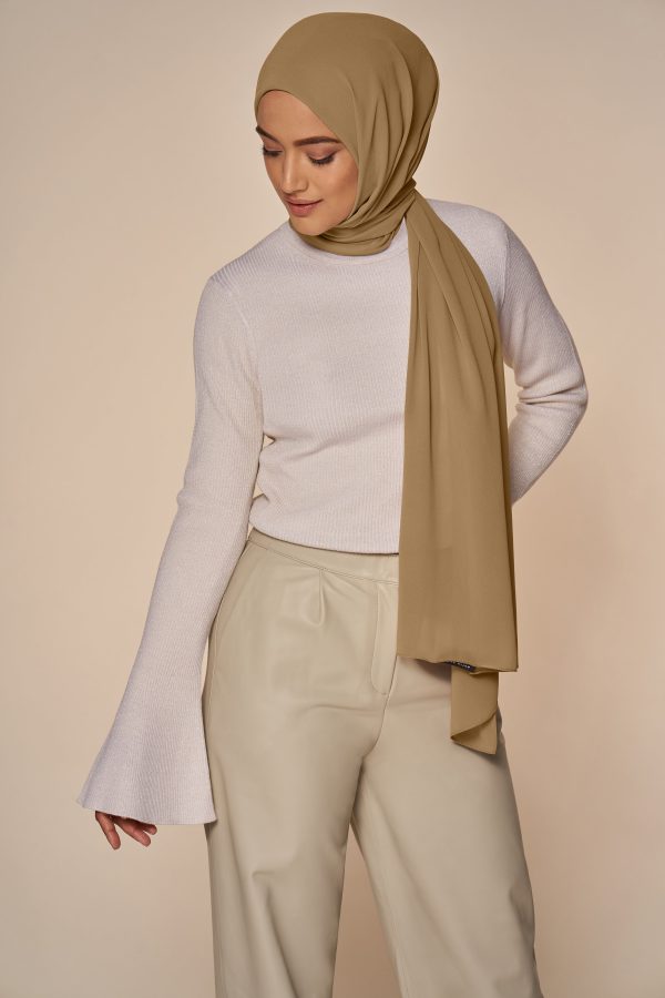 Everyday Chiffon Hijab - Camel Online Sale